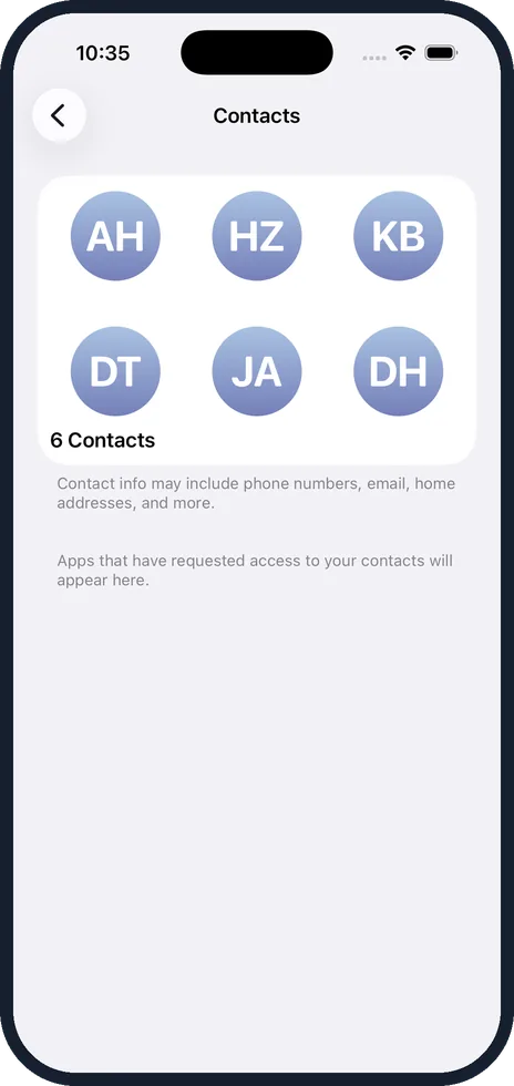iPhone screen: Switch off the apps that do not need it