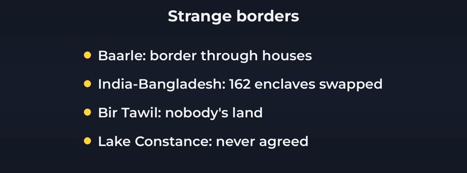 Then there are the strange ones
