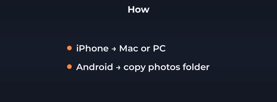 Make a copy on your computer