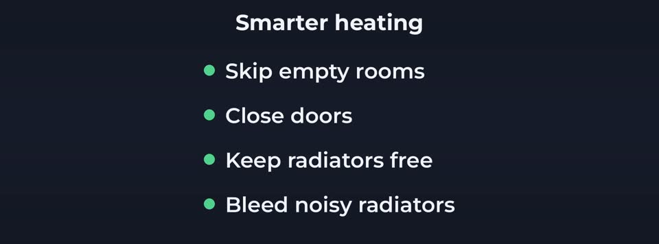 Heat smarter, not longer