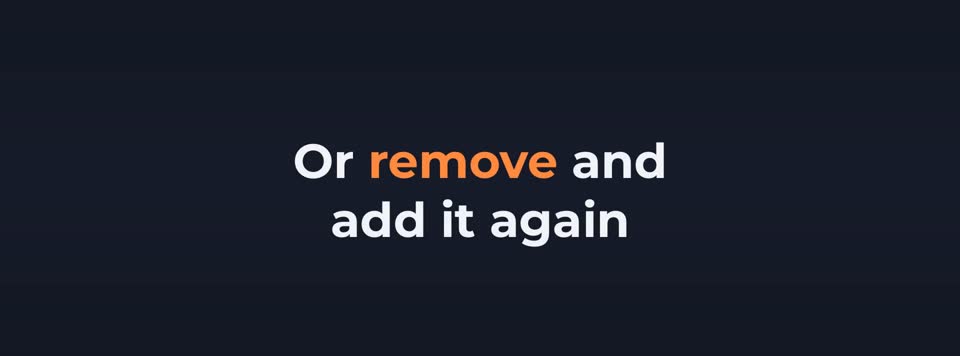 Update or reinstall the driver